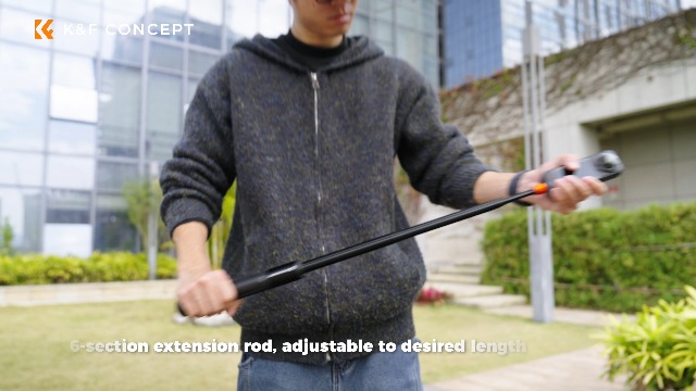 Amazon.com: K&F CONCEPT MS21 Invisible Selfie Stick, 120cm/47.2in